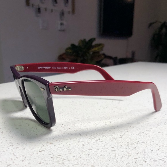 Ray Ban Wayfarer purple/pink - Picture 3 of 5